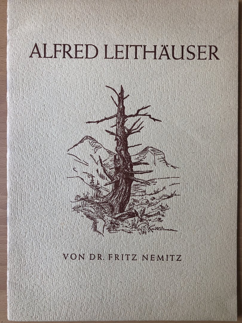 Cover von Alfred Leithäuser