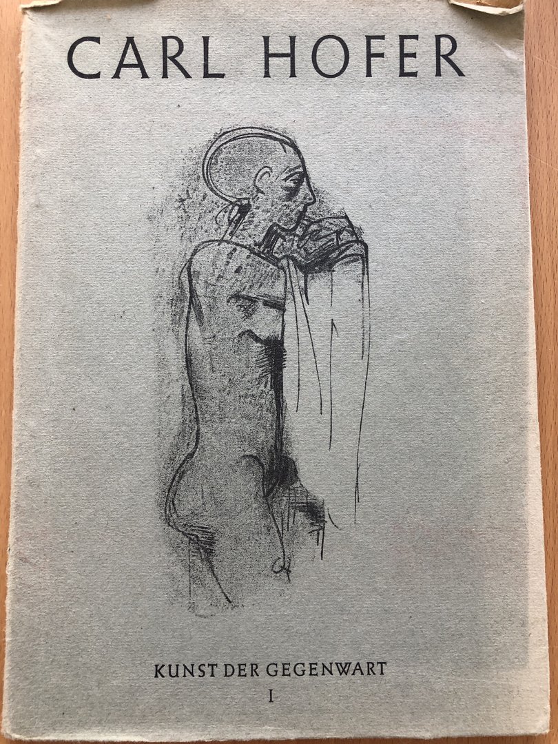 Cover von Carl Hofer - Kunst der Gegenwart 1