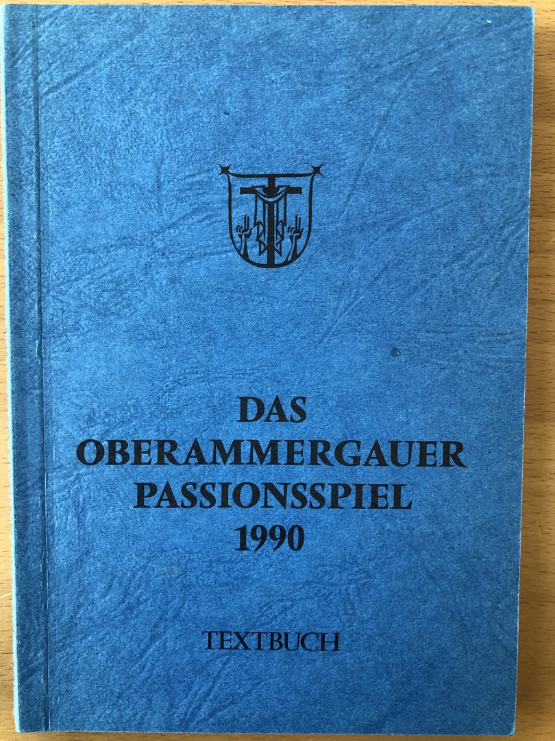 Cover von Das Oberammergauer Passionsspiel 1990