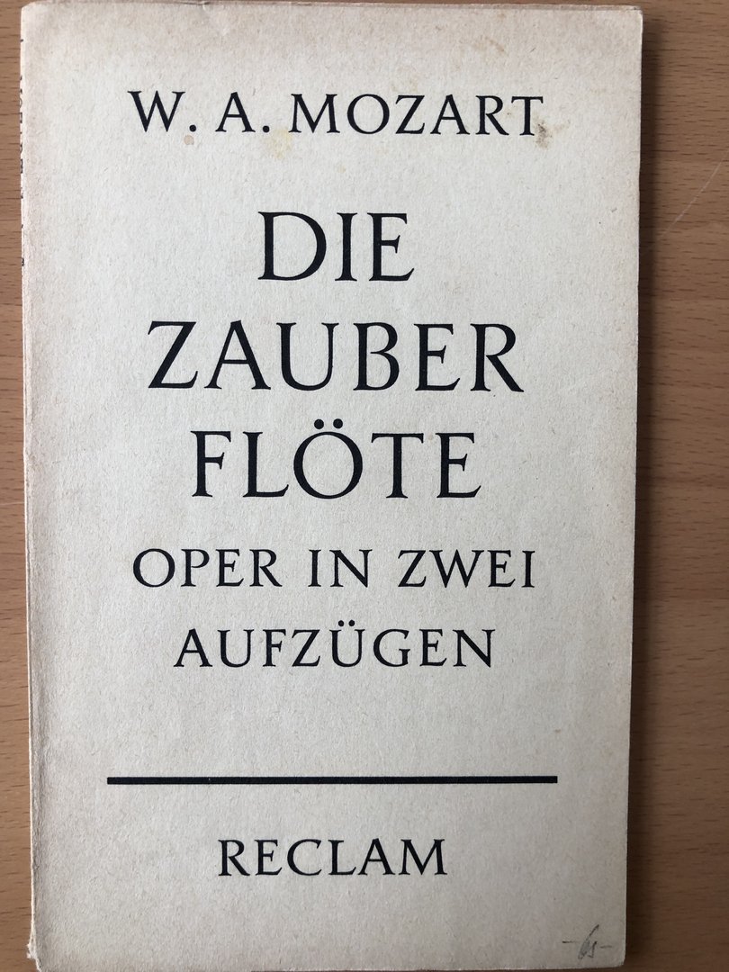 Cover von Die Zauberflöte - Oper in zwei Aufzügen