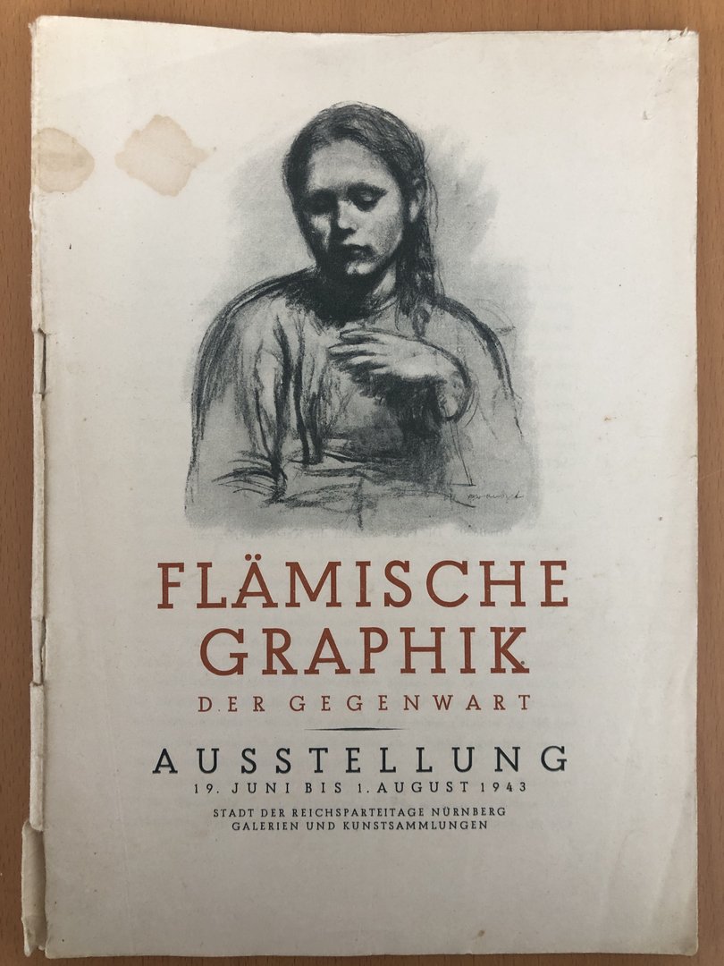 Cover von Flämische Graphik der Gegenwart