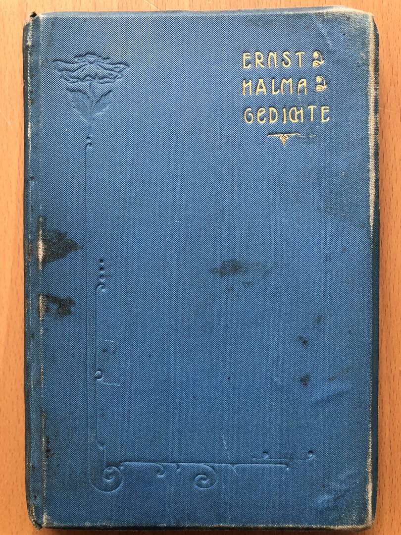 Cover von Gesammelte Gedichte von Ernst Halma