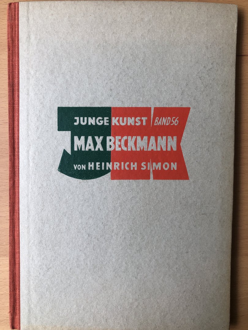 Cover von Junge Kunst Band 56 - Max Beckmann