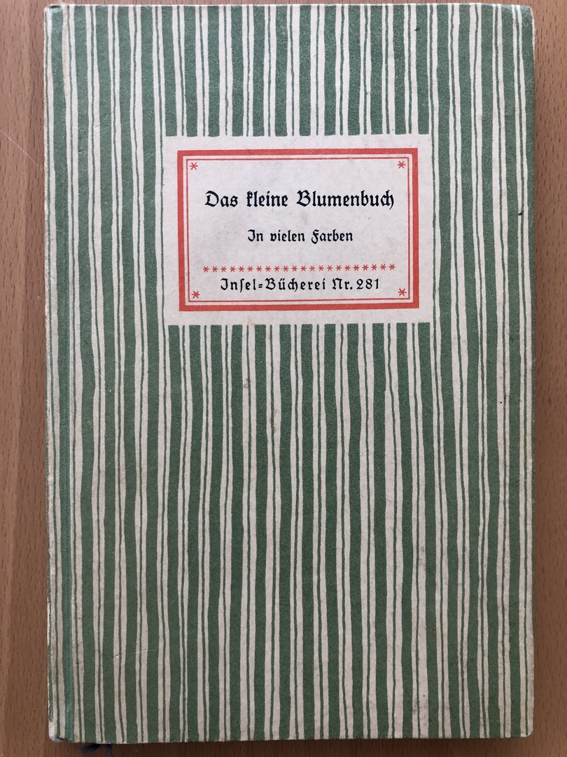 Cover von Das kleine Blumenbuch in vielen Farben