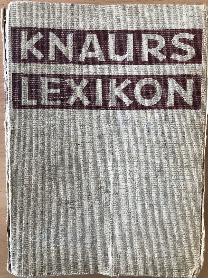 Cover von Knaurs Lexikon
