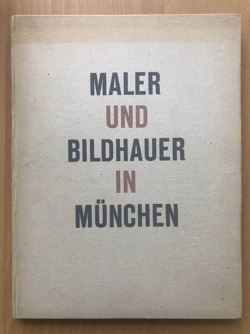Cover von Maler und Bildhauer in München
