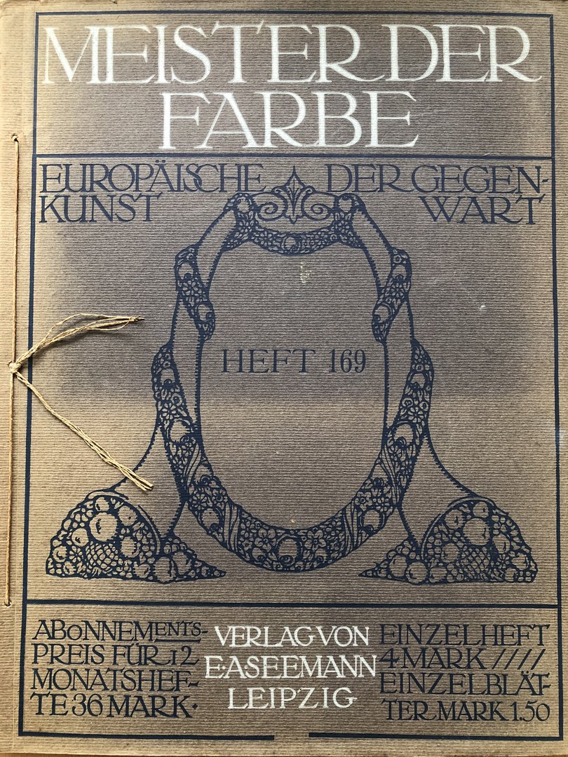 Cover von Meister der Farbe - Heft 169