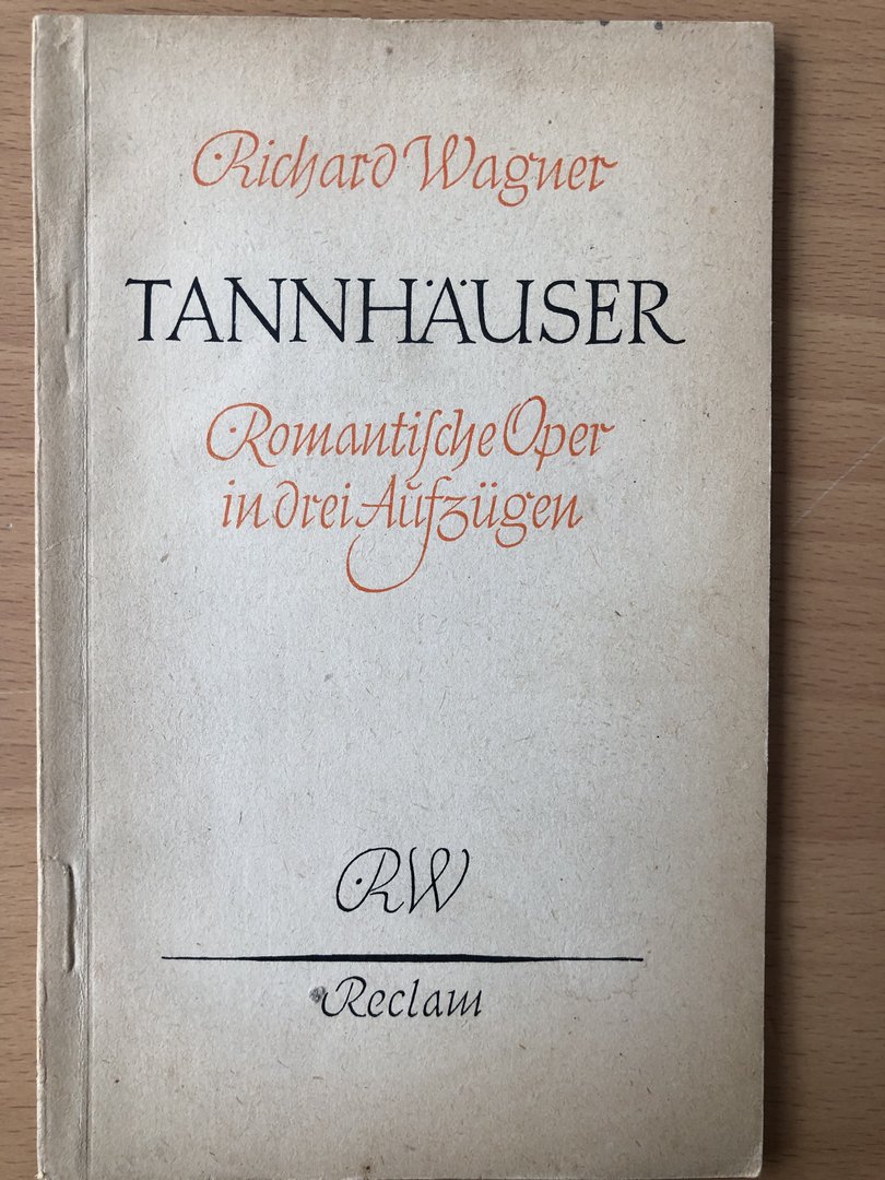 Cover von Tannhäuser - Romantische Oper in drei Aufzügen