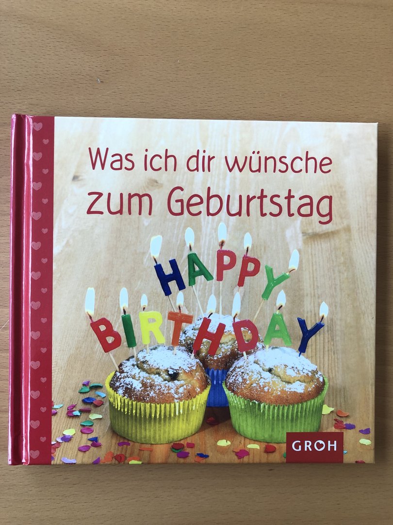Cover von Was ich dir wünsche zum Geburtstag
