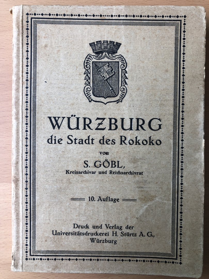 Cover von Würzburg die Stadt des Rokoko